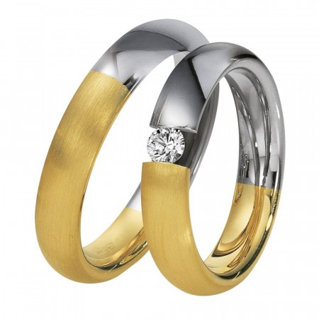 Forlovelsesringer Pas de deux 49/81291 - 49/81290